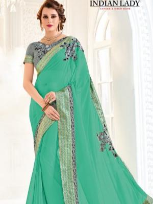 designer saree - 17874300 - Standard Image - 1