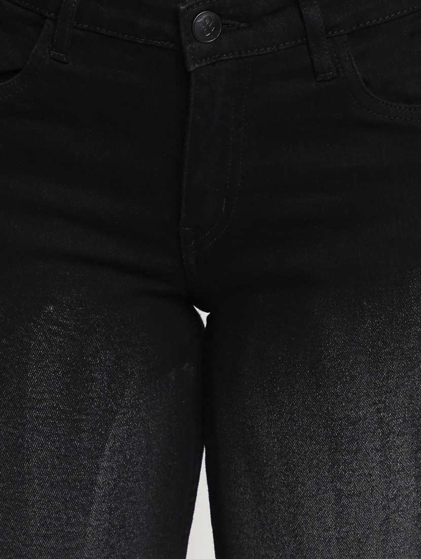 women's plain skinny fit jeans - 17874330 -  Standard Image - 4