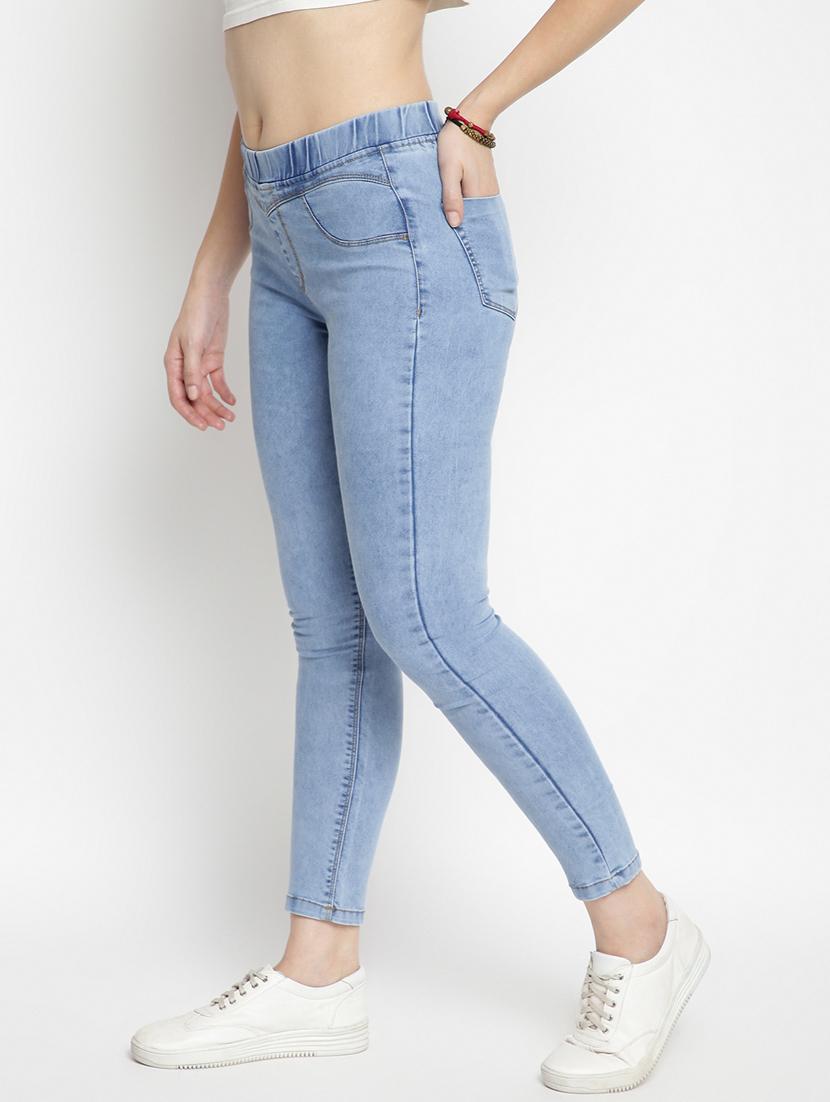 mid rise solid jegging - 17874606 - Standard Image - 1