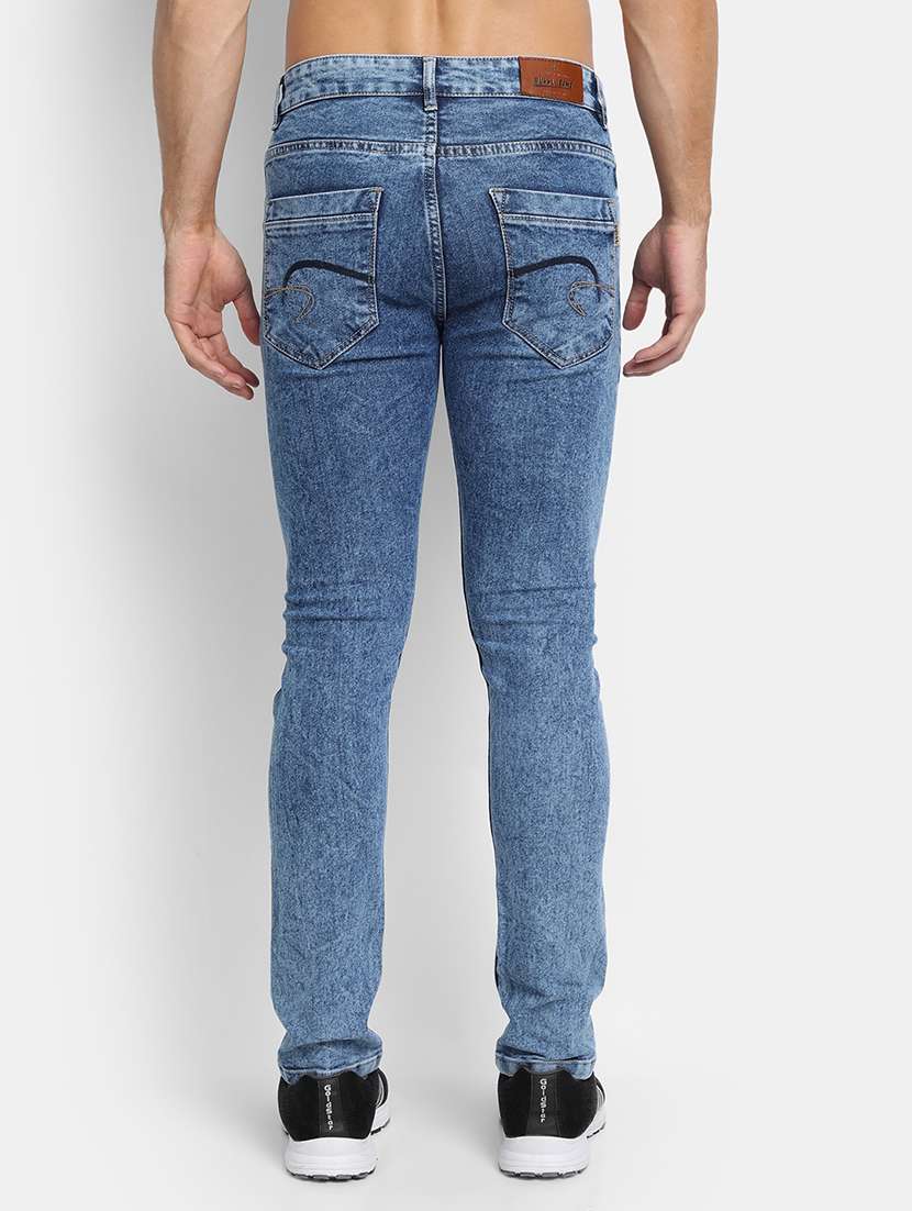 blue light-washed denim jeans - 17874810 - Standard Image - 1