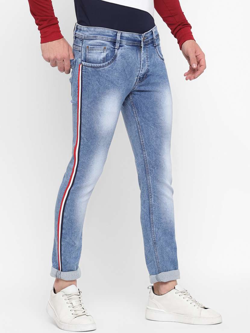mens slim fit plain jeans - 17874815 -  Standard Image - 1