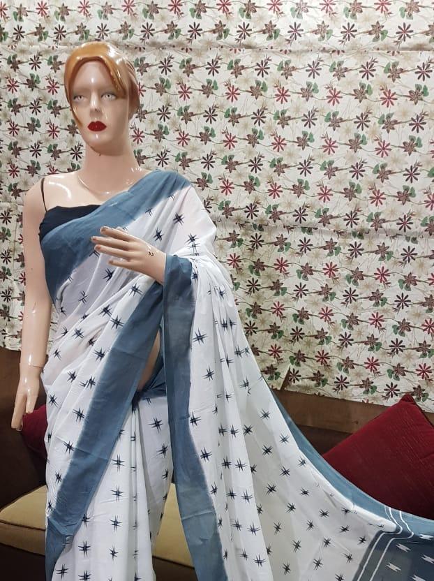 offwhite silk saree - 17874910 - Standard Image - 1