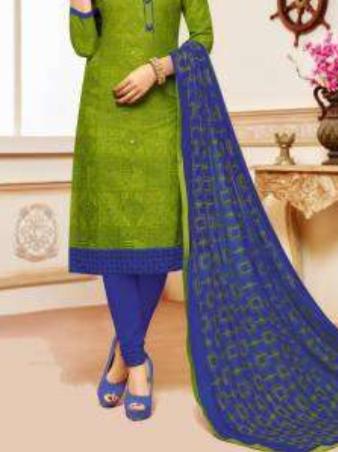 embroidered suit for women - 17881939 - Standard Image - 1