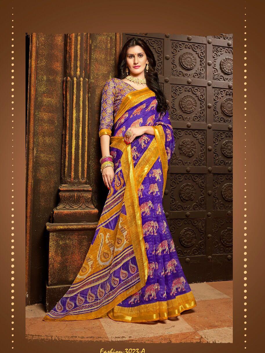 madhubani silk saree ..hand wash - 17882834 - Standard Image - 1