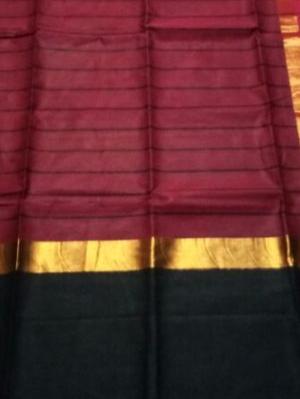 cotton brocade saree  - 17883069 -  Standard Image - 1
