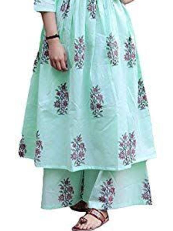 ethnic cotton material dress for women - 17883658 - Standard Image - 1