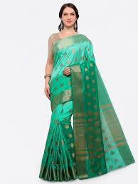 green silk saree - 17883854 -  Standard Image - 1