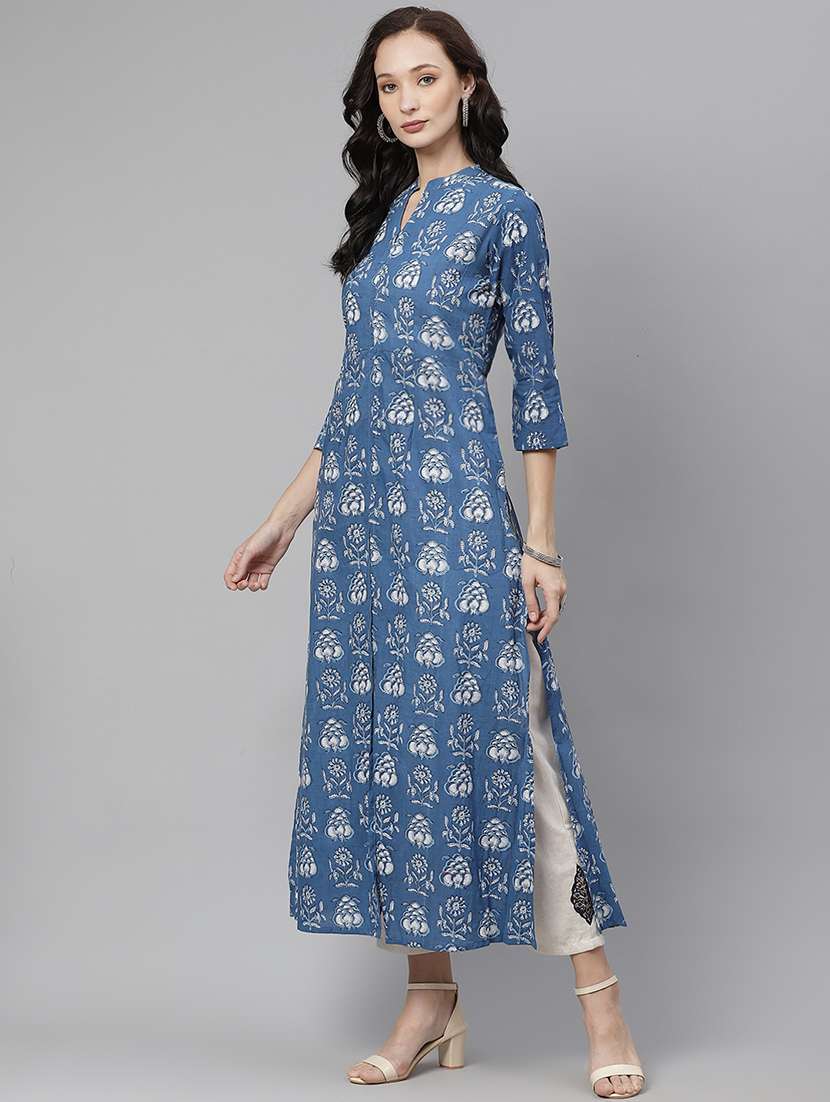 women's straight kurta - 17885999 -  Standard Image - 1