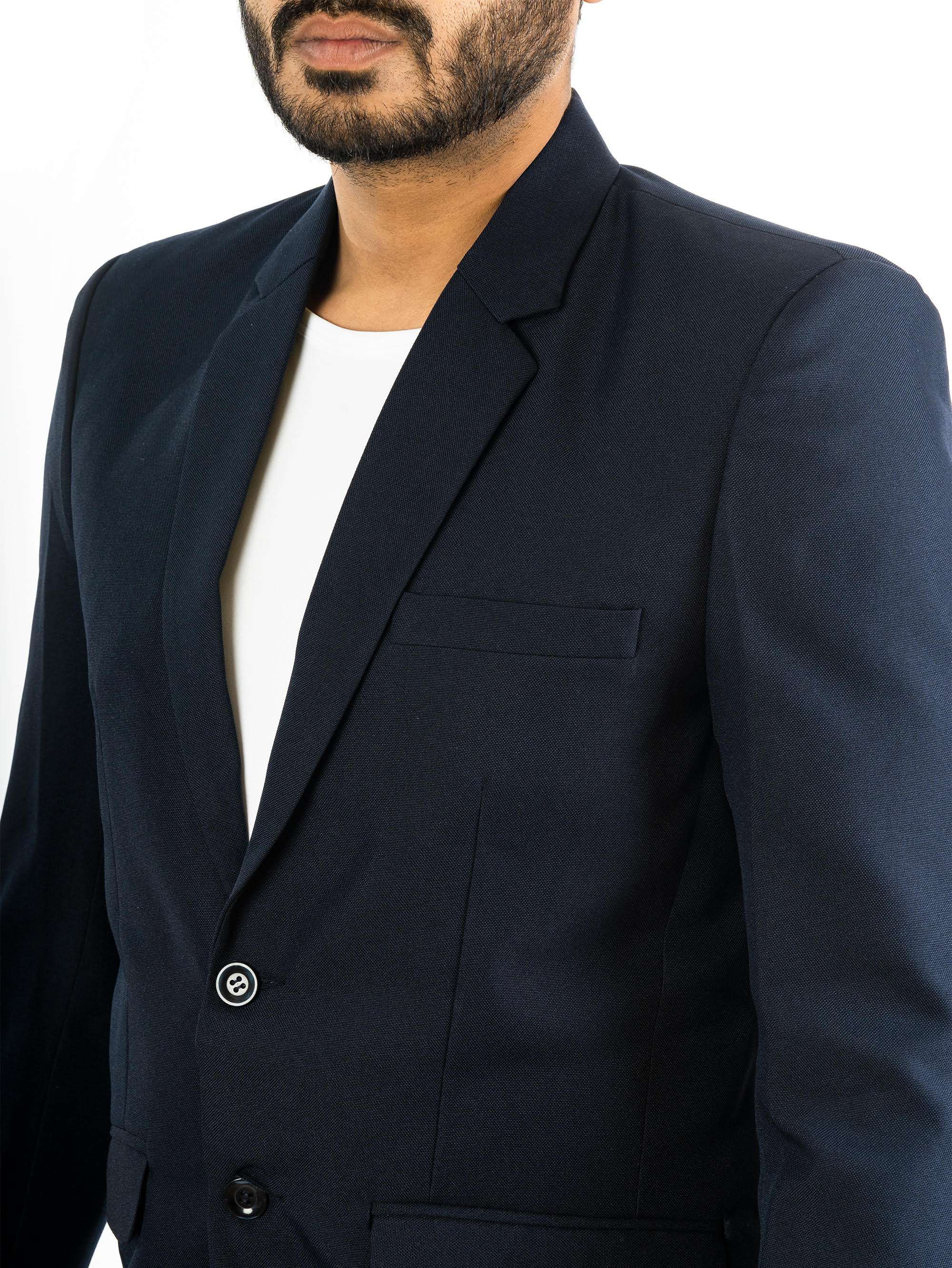 color navyblue fabric polycotton pattern solid  - 17886220 -  Standard Image - 1