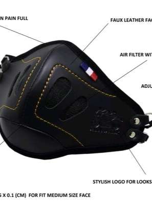 anti pollution face mask. it's made  - 17886293 -  Standard Image - 1