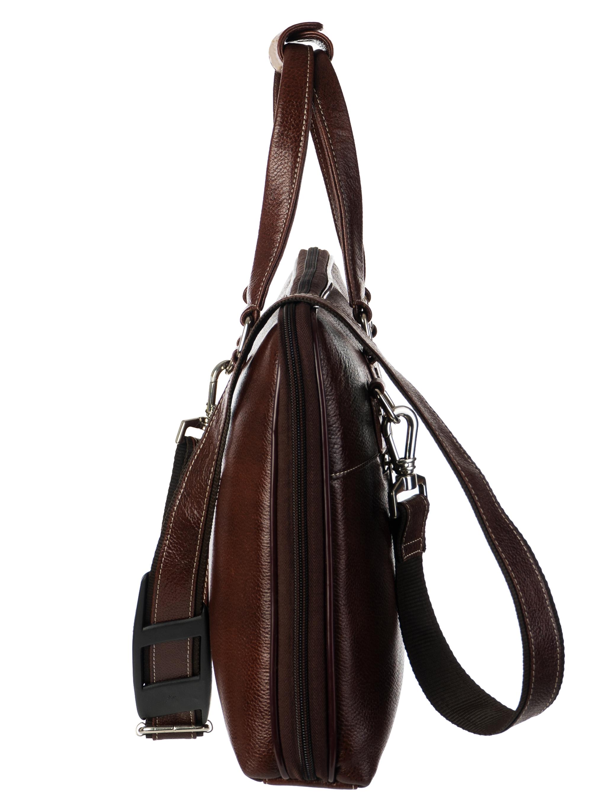 fashion villa presents leather messenger laptop - 17886309 - Standard Image - 1