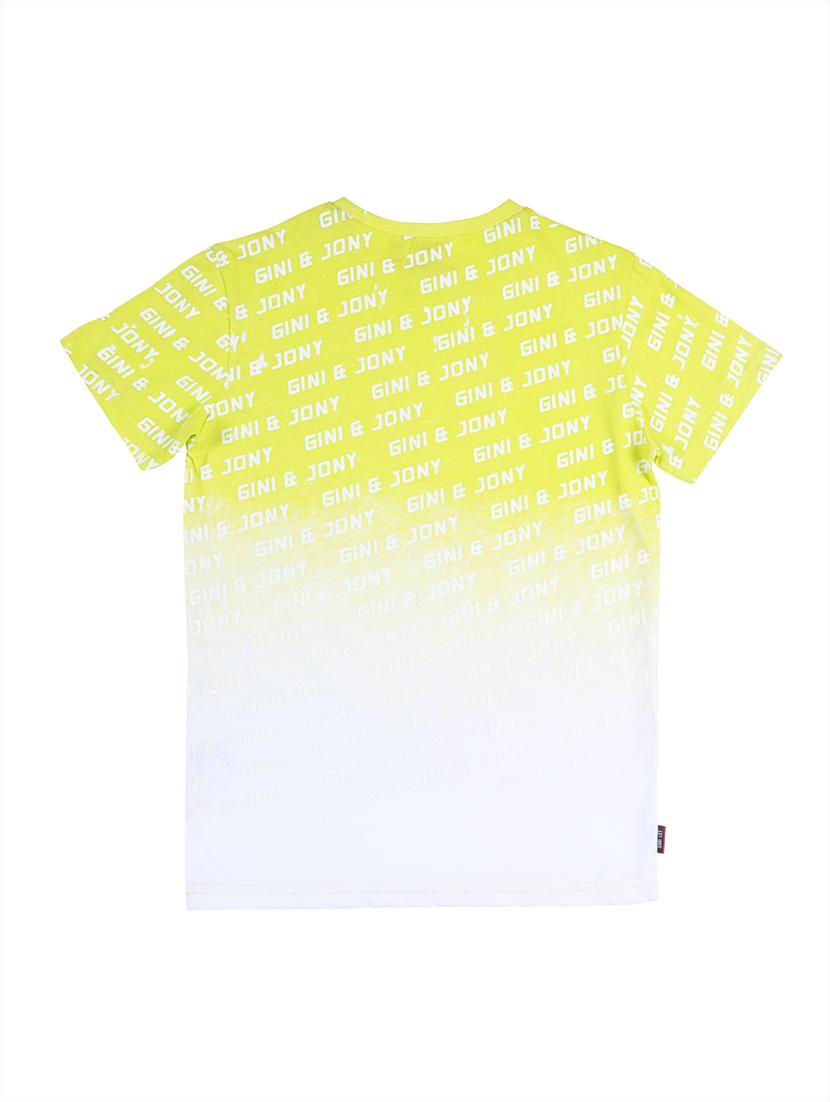 round neck printed t-shirt - 17886972 - Standard Image - 1