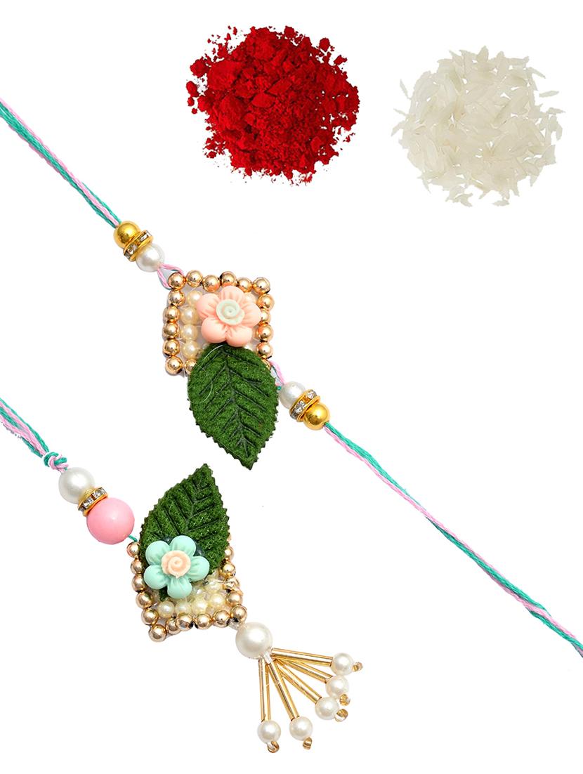 gold null rakhi set - 17887172 - Standard Image - 1