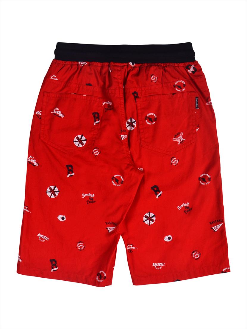 red printed three fourth - 17887481 -  Standard Image - 1