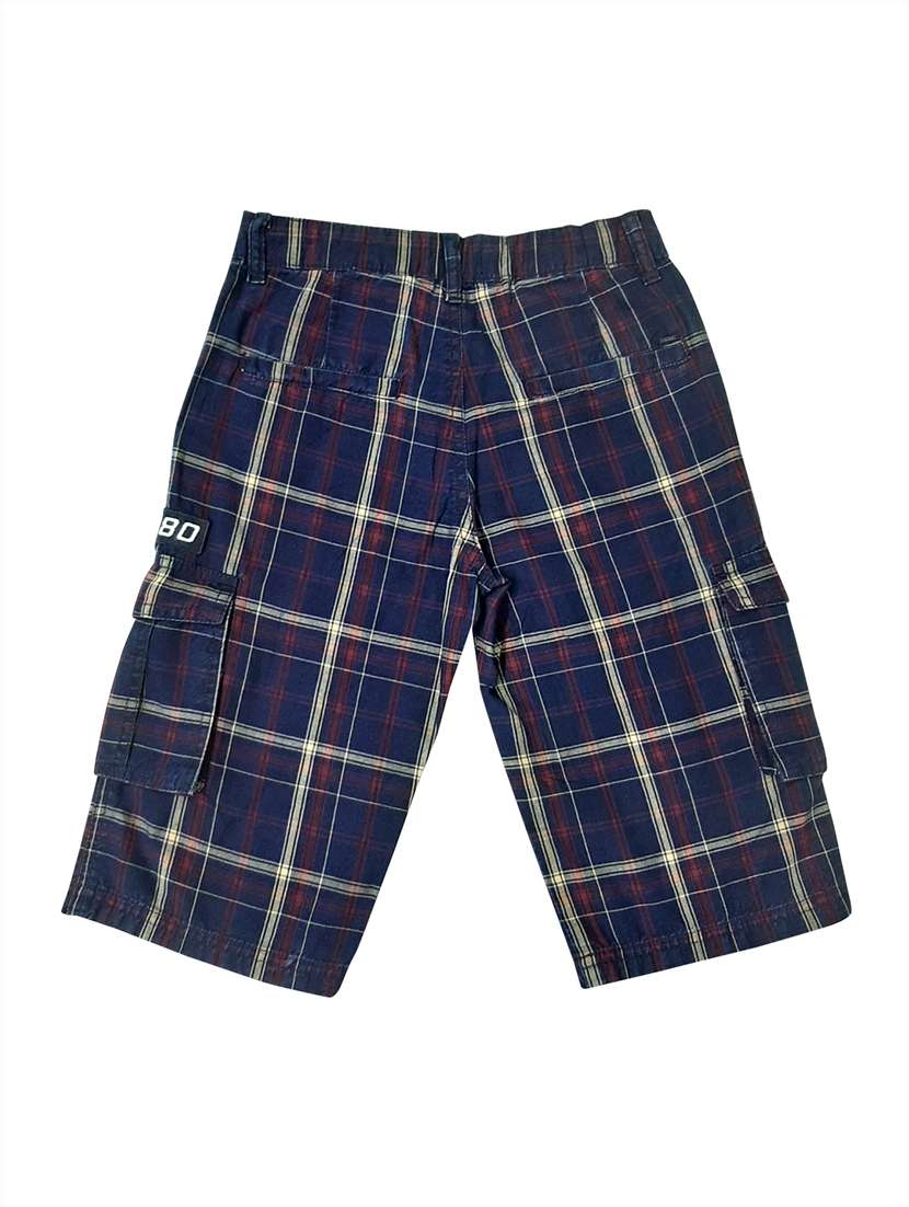 blue checkered three fourth - 17887569 -  Standard Image - 1