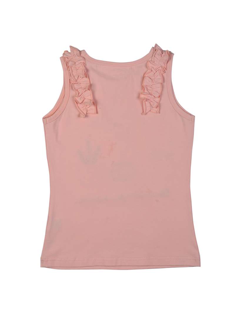 girls round neck top - 17887716 -  Standard Image - 1
