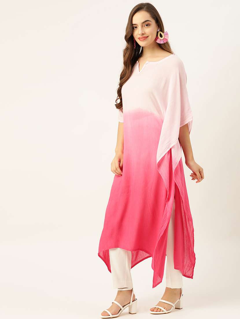 Women's Asymmetric Kurta - 17888473 -  Standard Image - 1