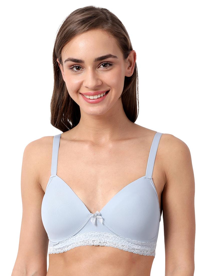 set of 2 laced t-shirt bra - 17890339 - Standard Image - 1