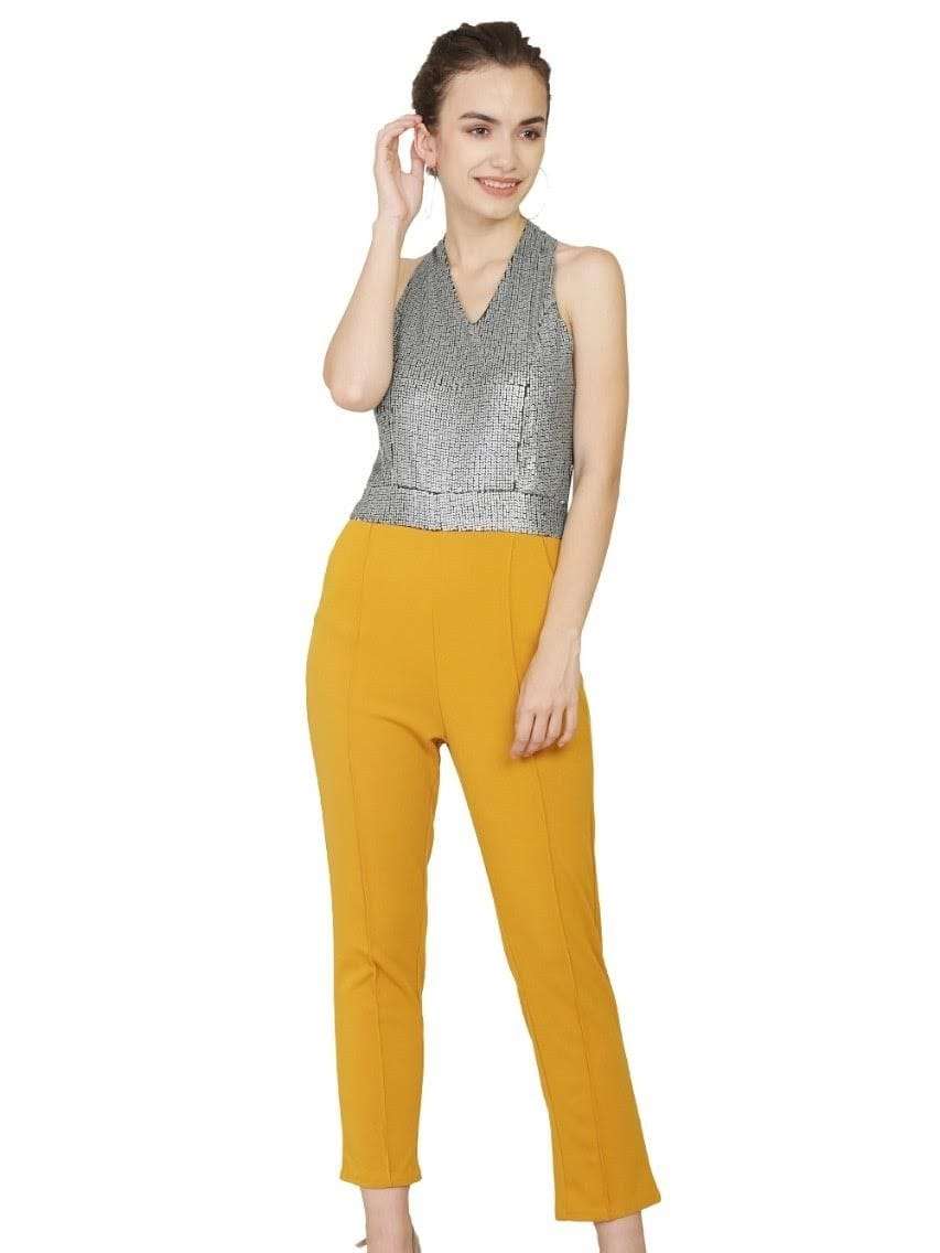 yellow silk kurti - 17890376 - Standard Image - 1