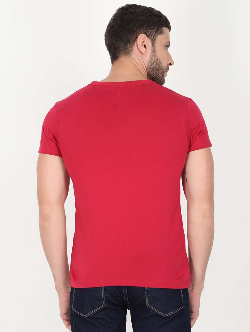 red front print t-shirt - 17890822 -  Standard Image - 1