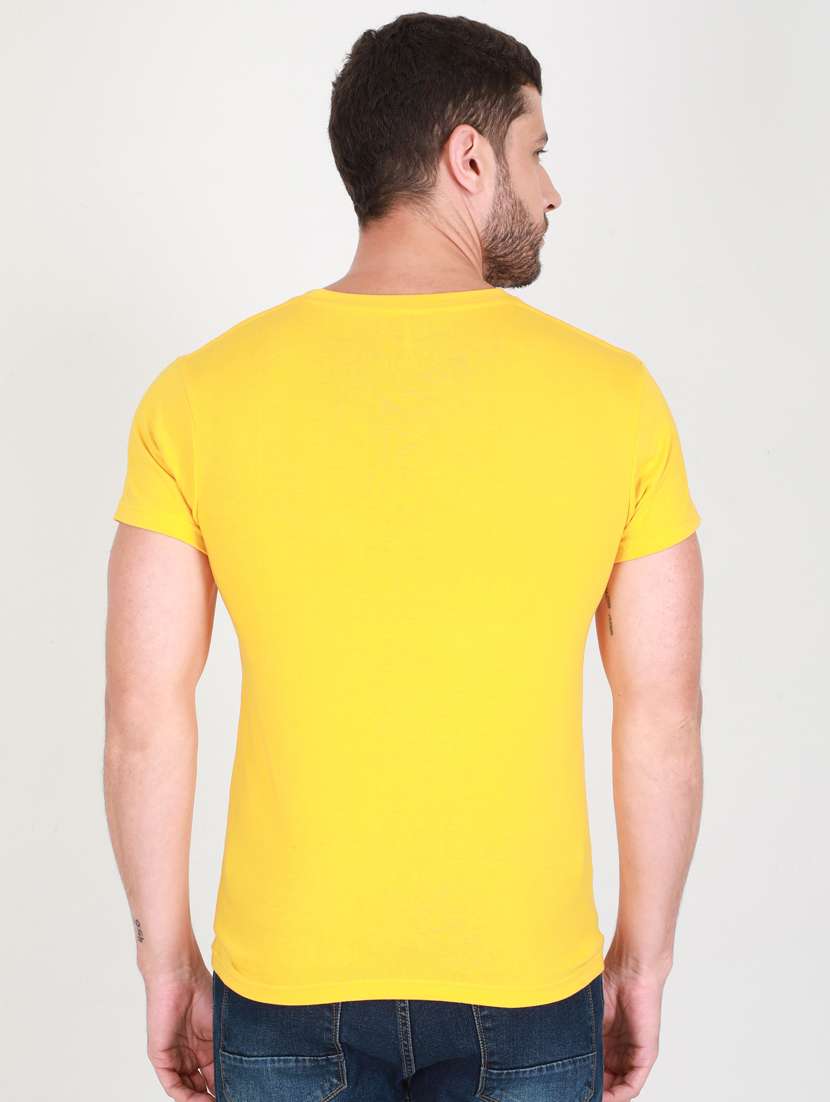 yellow printed t-shirt - 17891003 -  Standard Image - 1