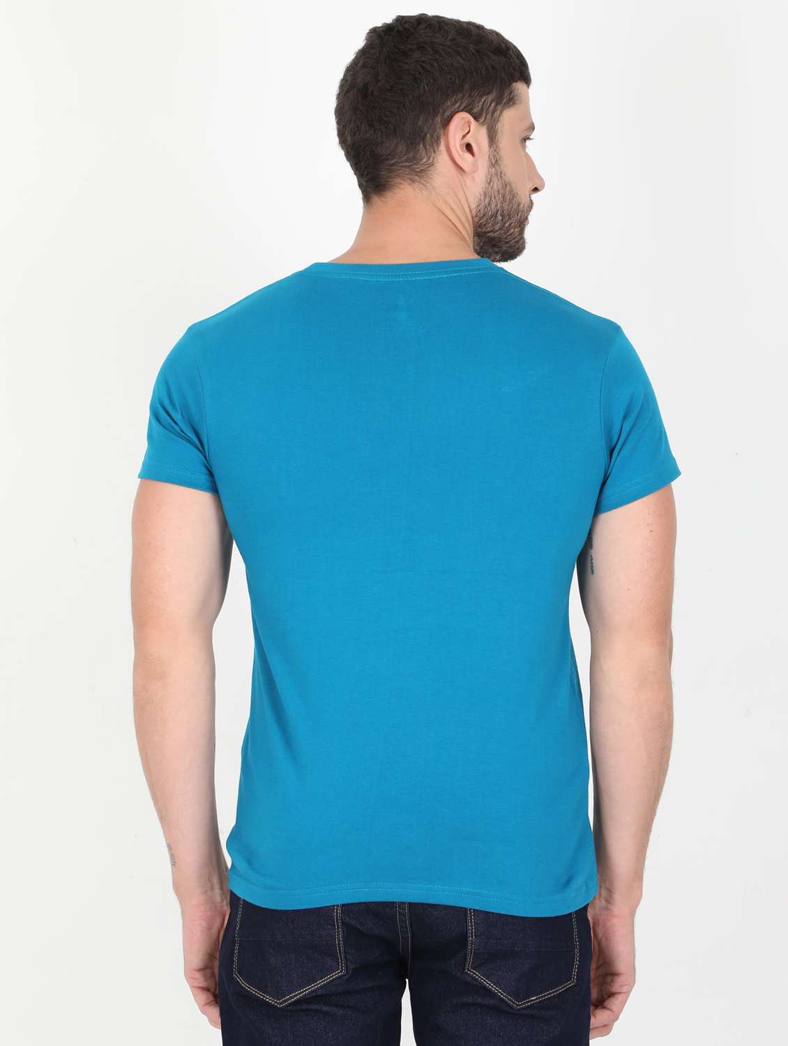 blue printed t-shirt - 17891902 -  Standard Image - 1