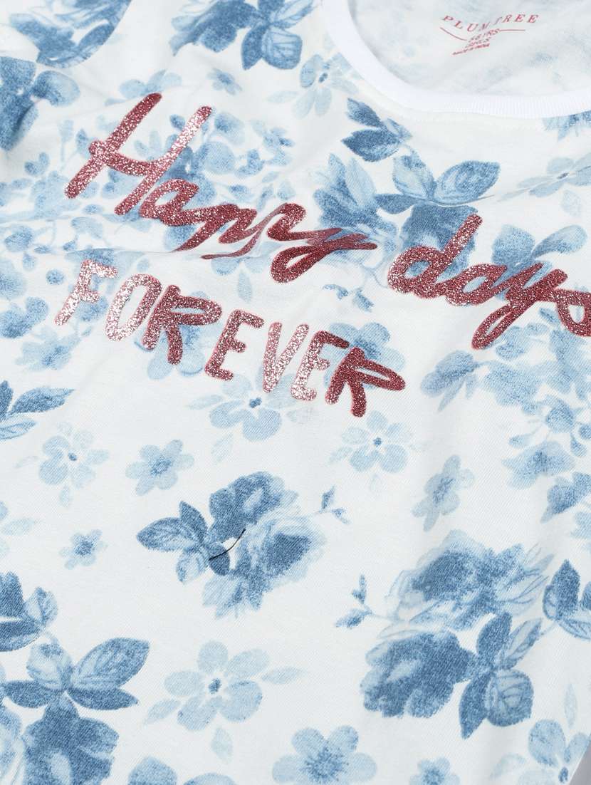 round neck printed full length sets  - 17892110 -  Standard Image - 4