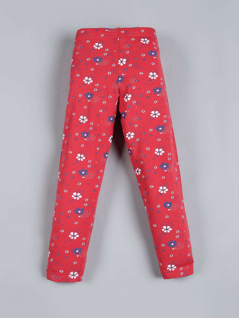 round neck printed full length sets - 17892111 - Standard Image - 4