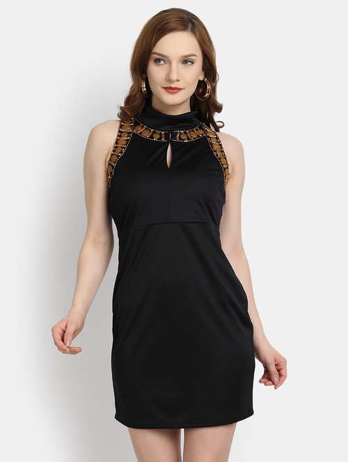women's sheath mini dress - 17892968 - Standard Image - 0