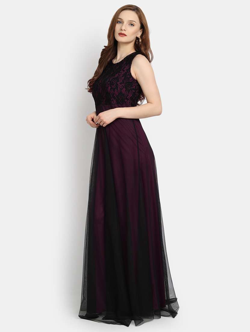 women's fit & flare maxi dress - 17892970 -  Standard Image - 1
