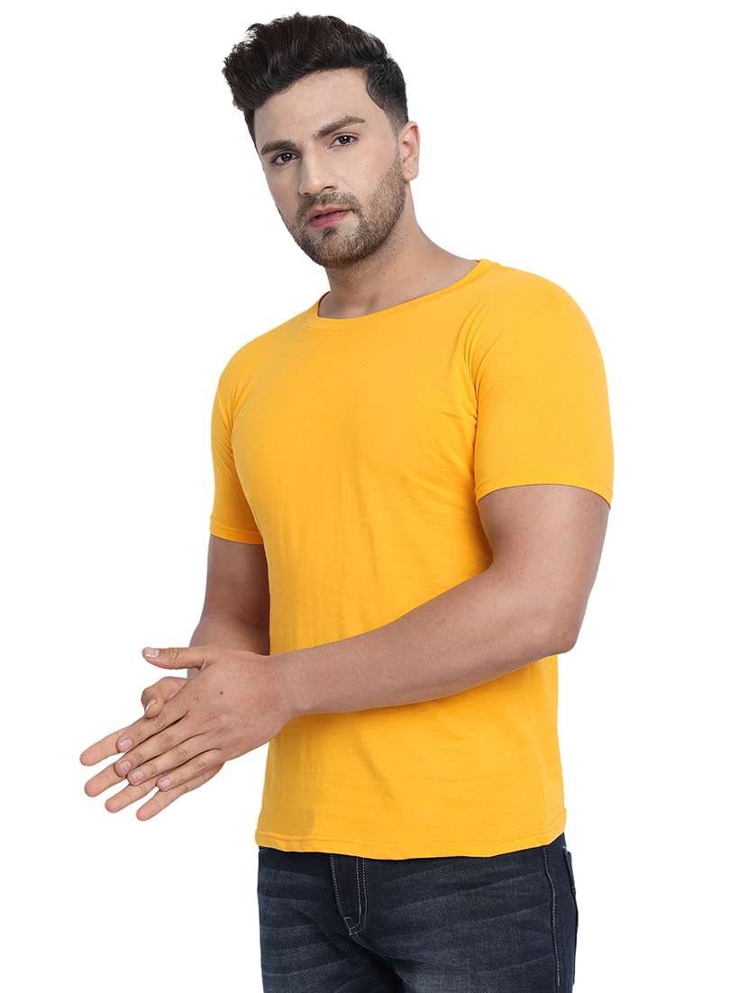 yellow solid t-shirt  - 17896065 -  Standard Image - 1