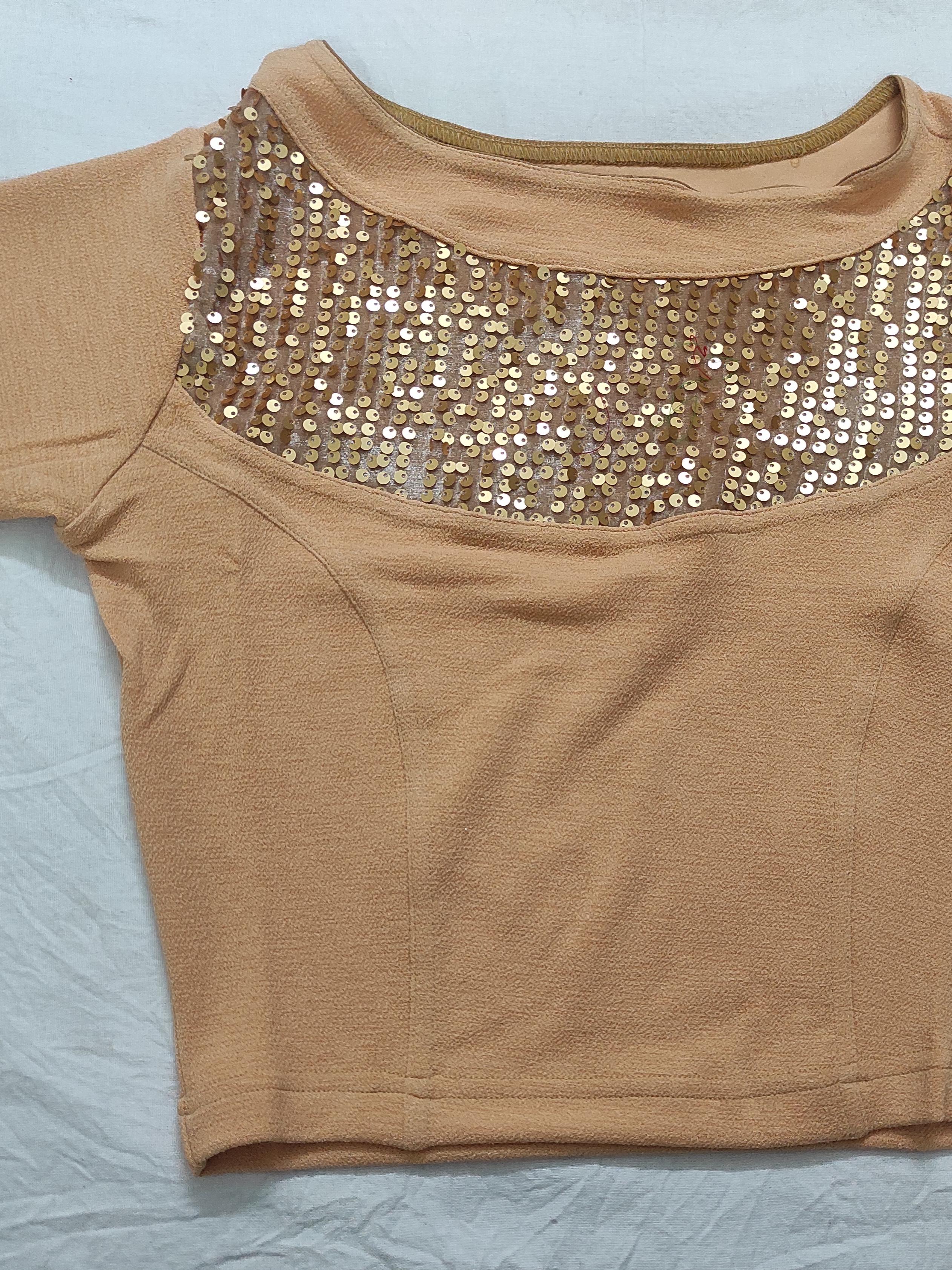 attractive voguish cotton lycra blouse fabric: - 17897128 - Standard Image - 1