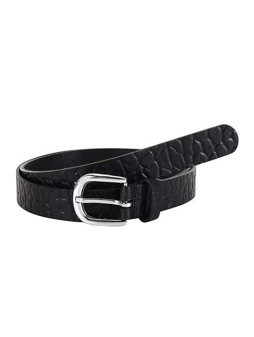 Black Leather Belt