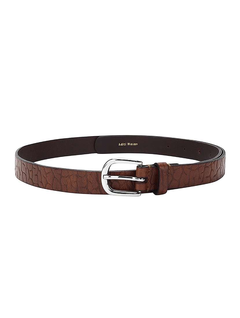 brown leather belt - 17897232 - Standard Image - 1