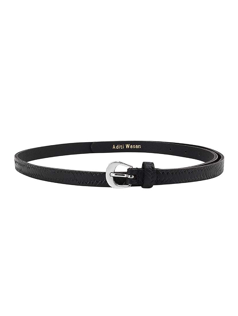 black leather  belt - 17897233 -  Standard Image - 1