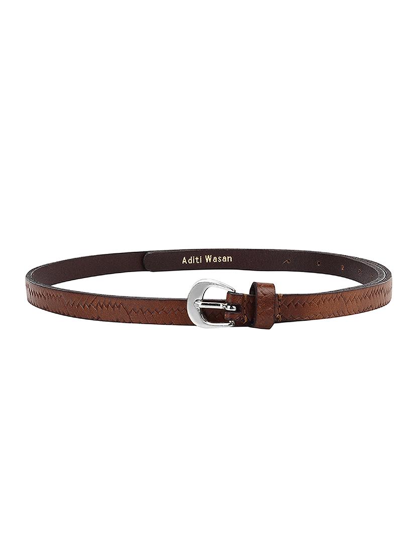 brown leather belt - 17897234 - Standard Image - 1