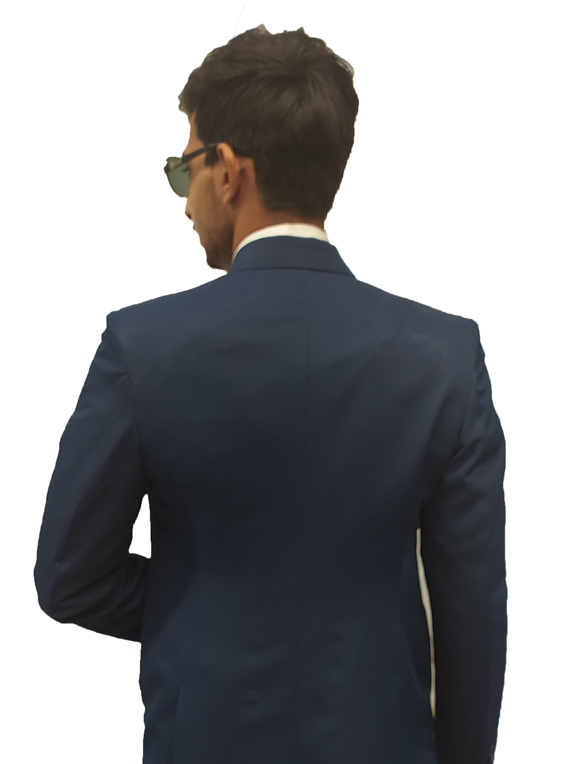the blazer is traditionally a thigh-length,  - 17900057 -  Standard Image - 1