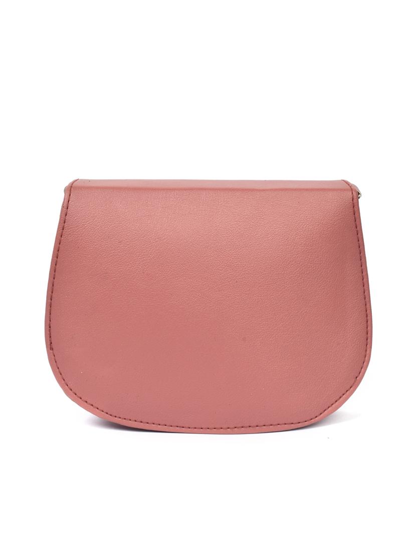 pink leatherette (pu) sling bag - 17900155 - Standard Image - 1