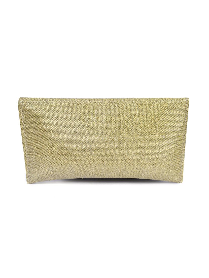 gold leatherette (pu) sling bag - 17900157 - Standard Image - 4