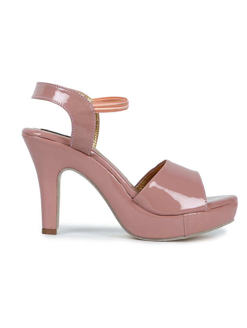pink synthetic back strap sandals - 17900196 - Standard Image - 1