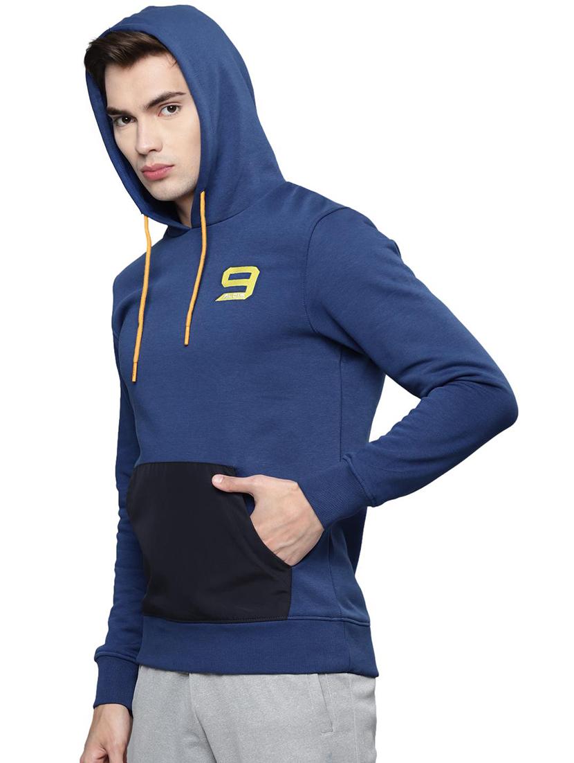 blue solid sweatshirt - 17901233 -  Standard Image - 1