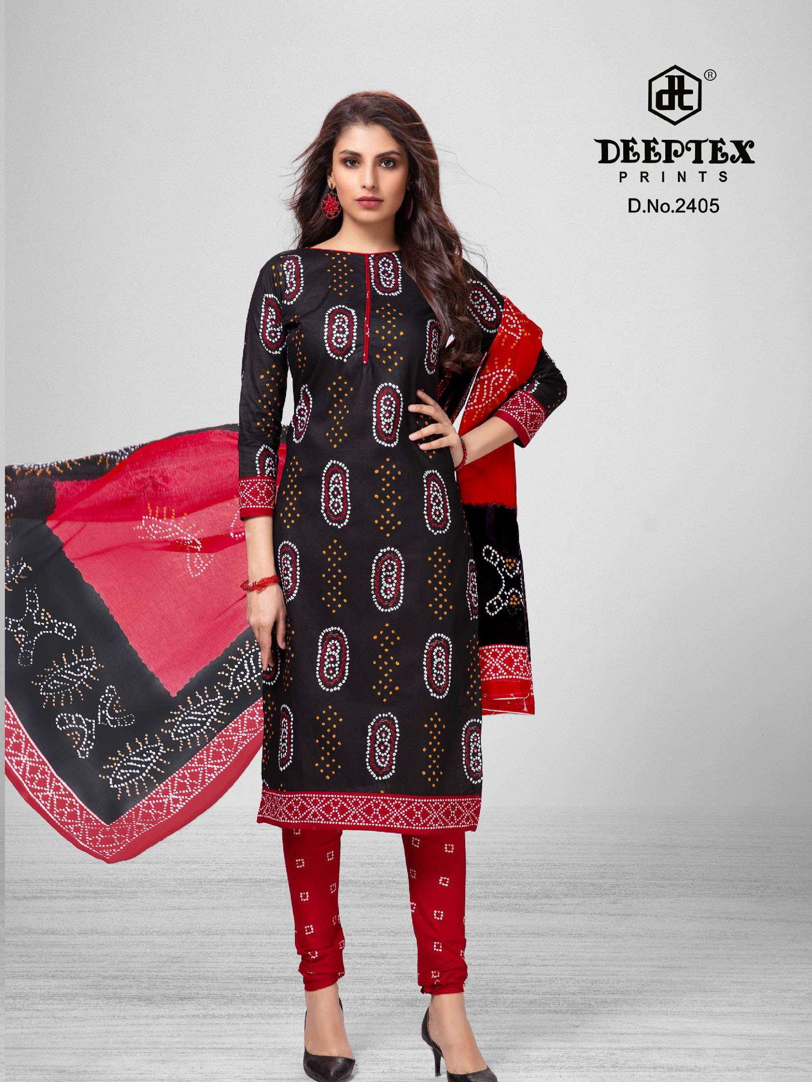 the unstitched dress material is made  - 17906423 -  Standard Image - 1