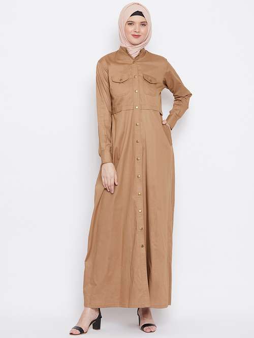solid a-line cloaks & abaya