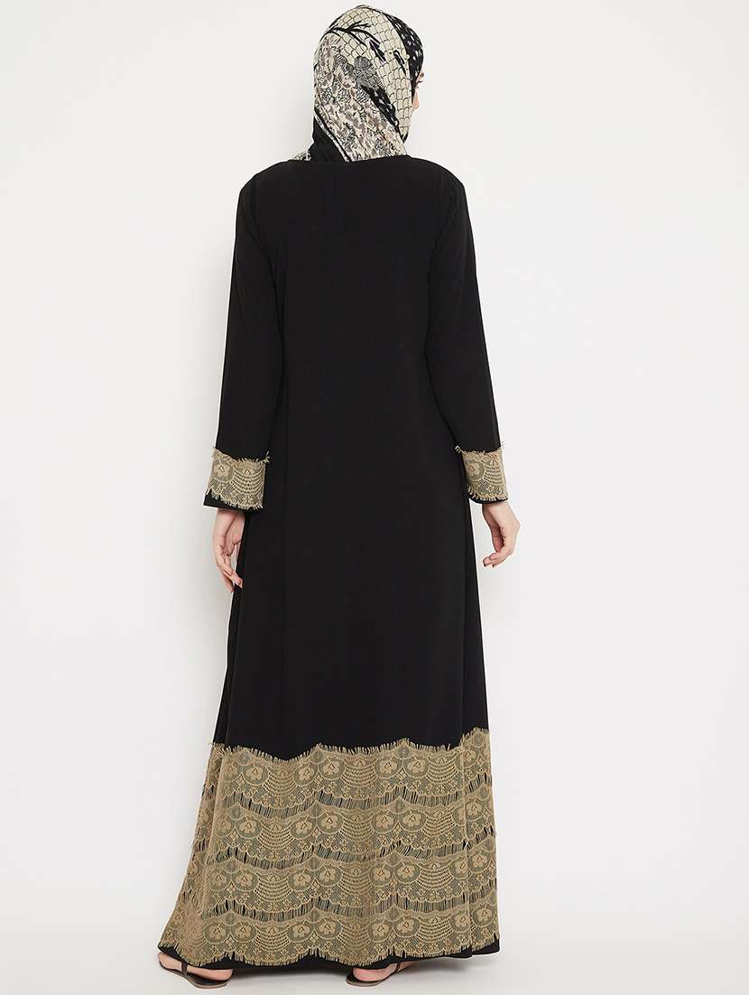 Solid A Line Cloaks & Abaya