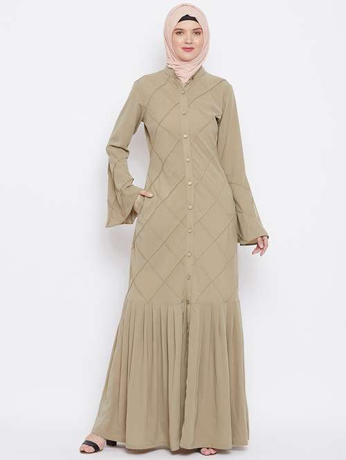 solid a-line cloaks & abaya