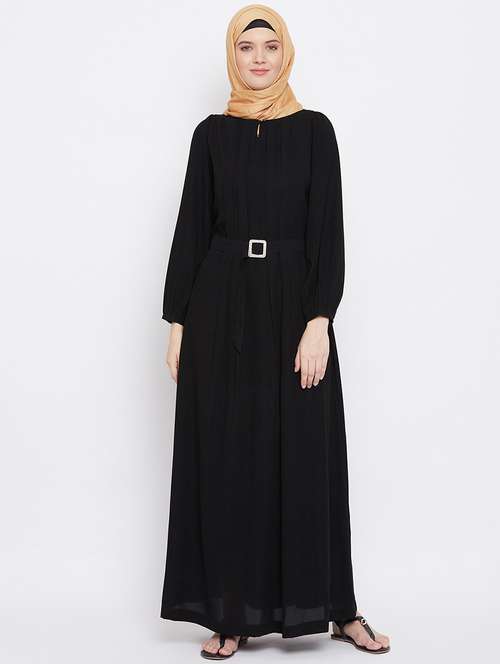 solid a-line cloaks & abaya
