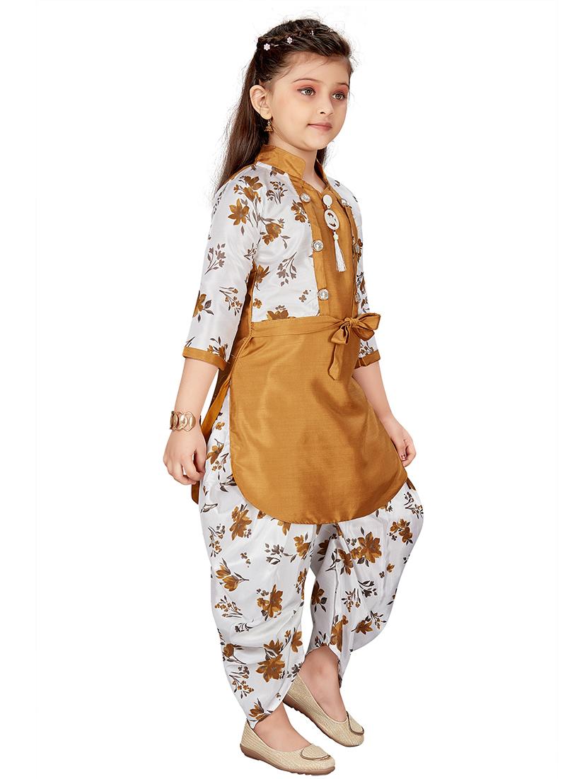 yellow kurta salwar set - 17906826 - Standard Image - 1