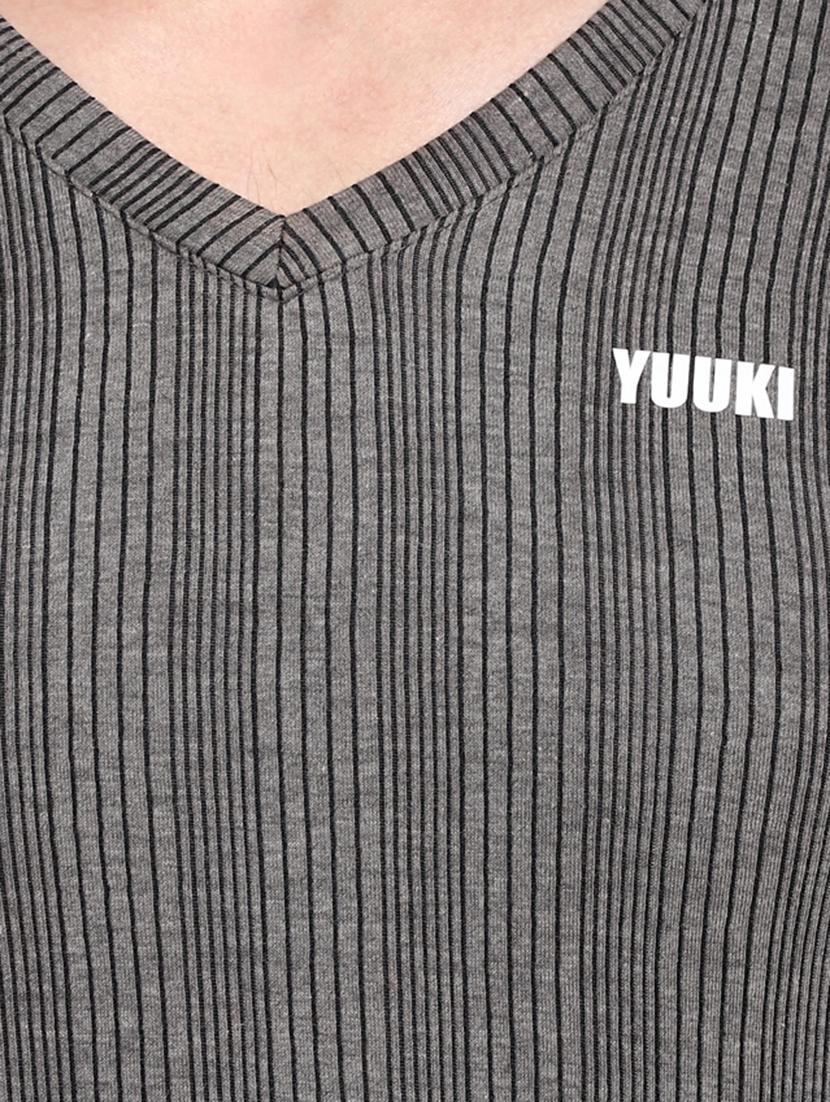 grey striped t-shirt - 17907520 - Standard Image - 4