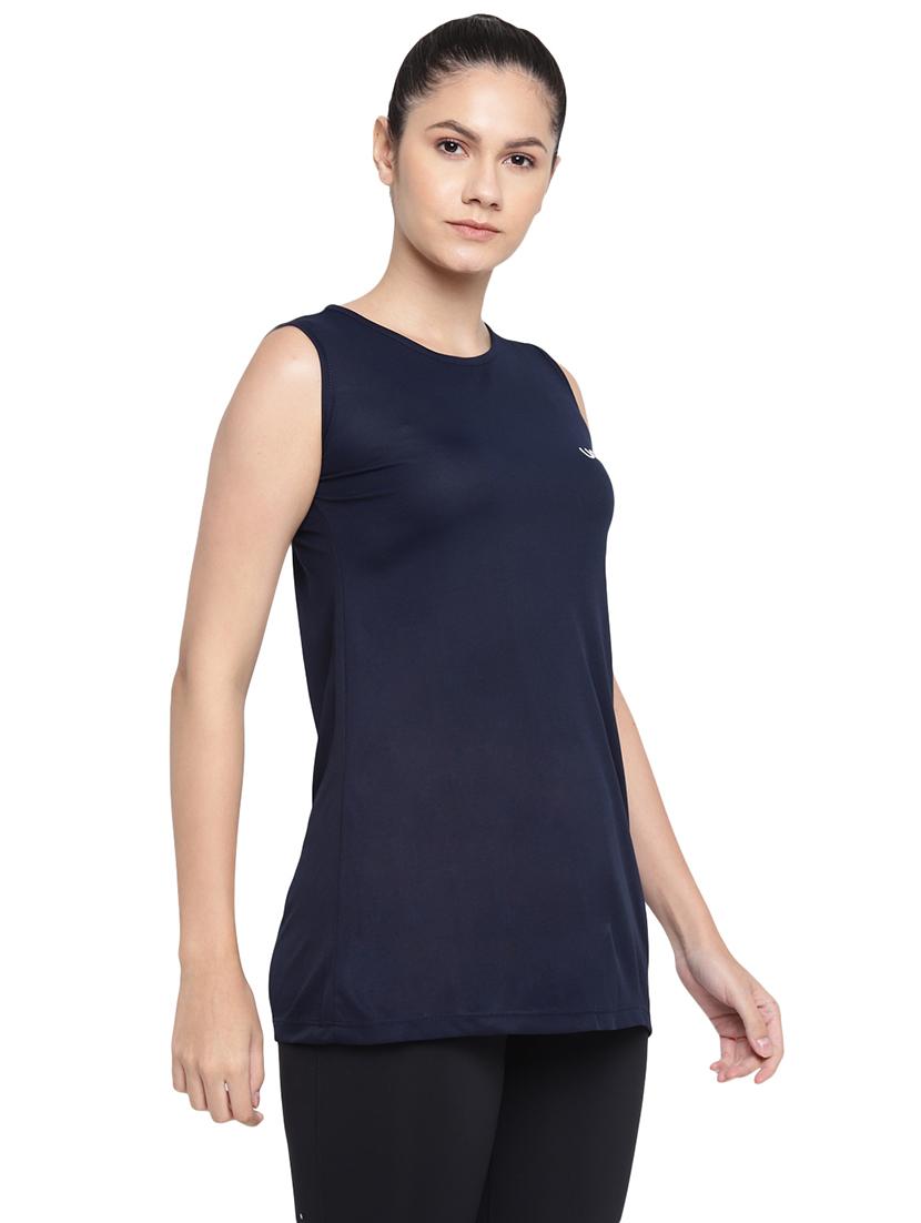 women's placement print round neck t-shirt - 17907534 - Standard Image - 1