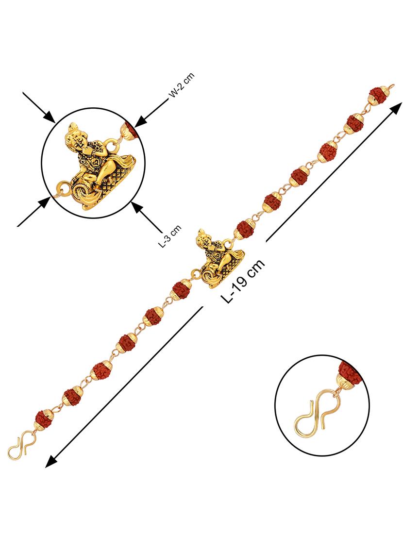 pack of 2 rakhi set with roli chawal & greeting card - 17910001 - Standard Image - 4